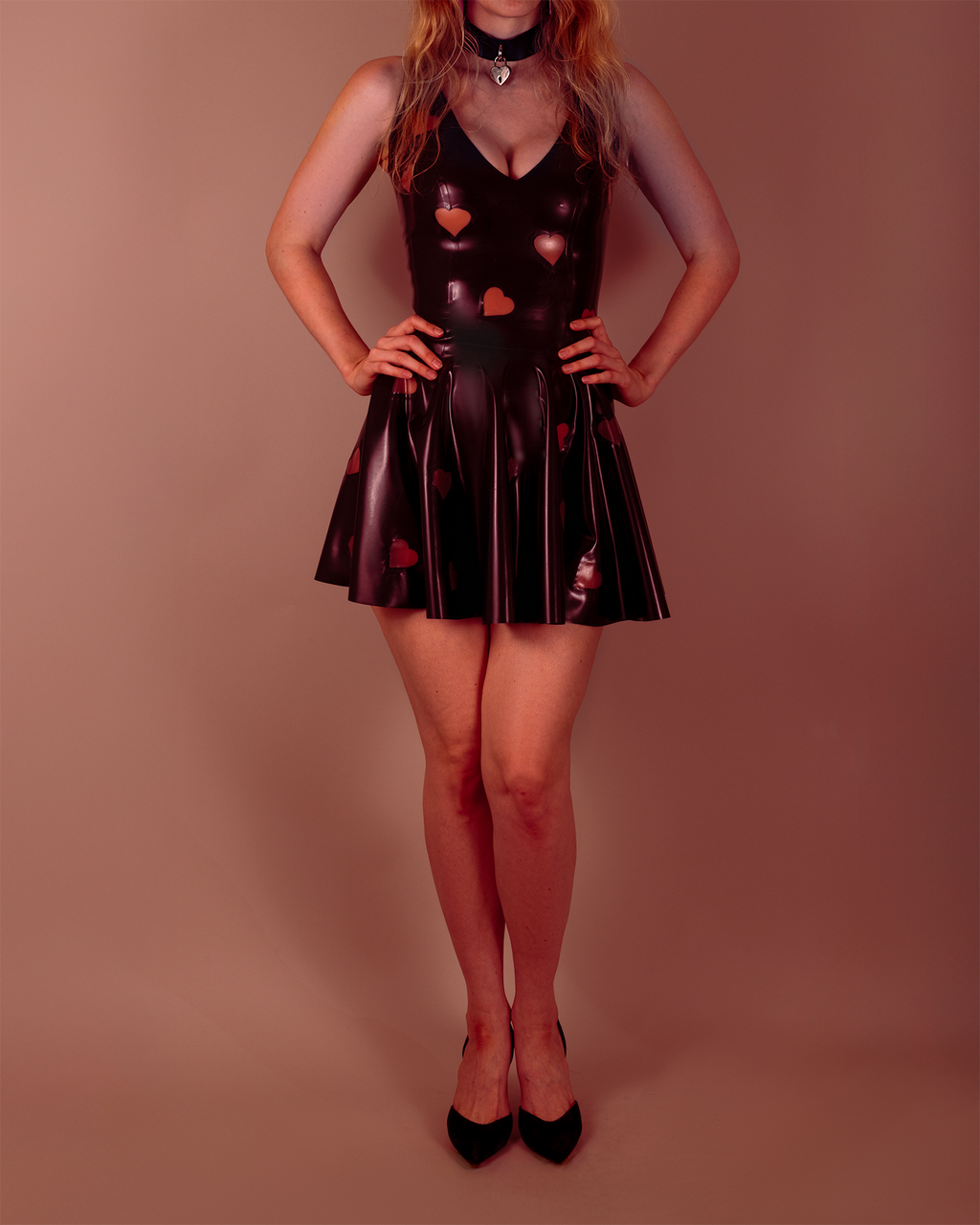 Cut Out Heart Dress