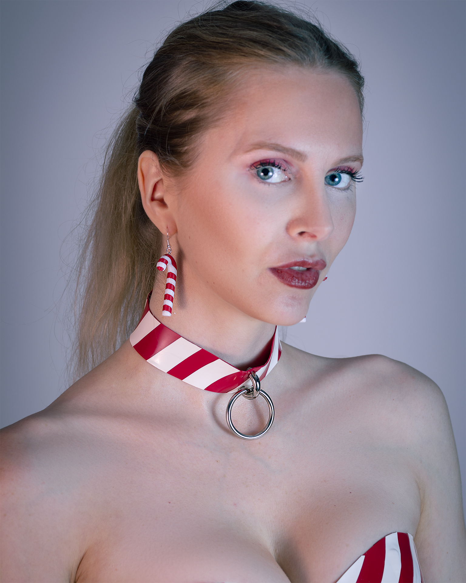 Candy Cane Collar